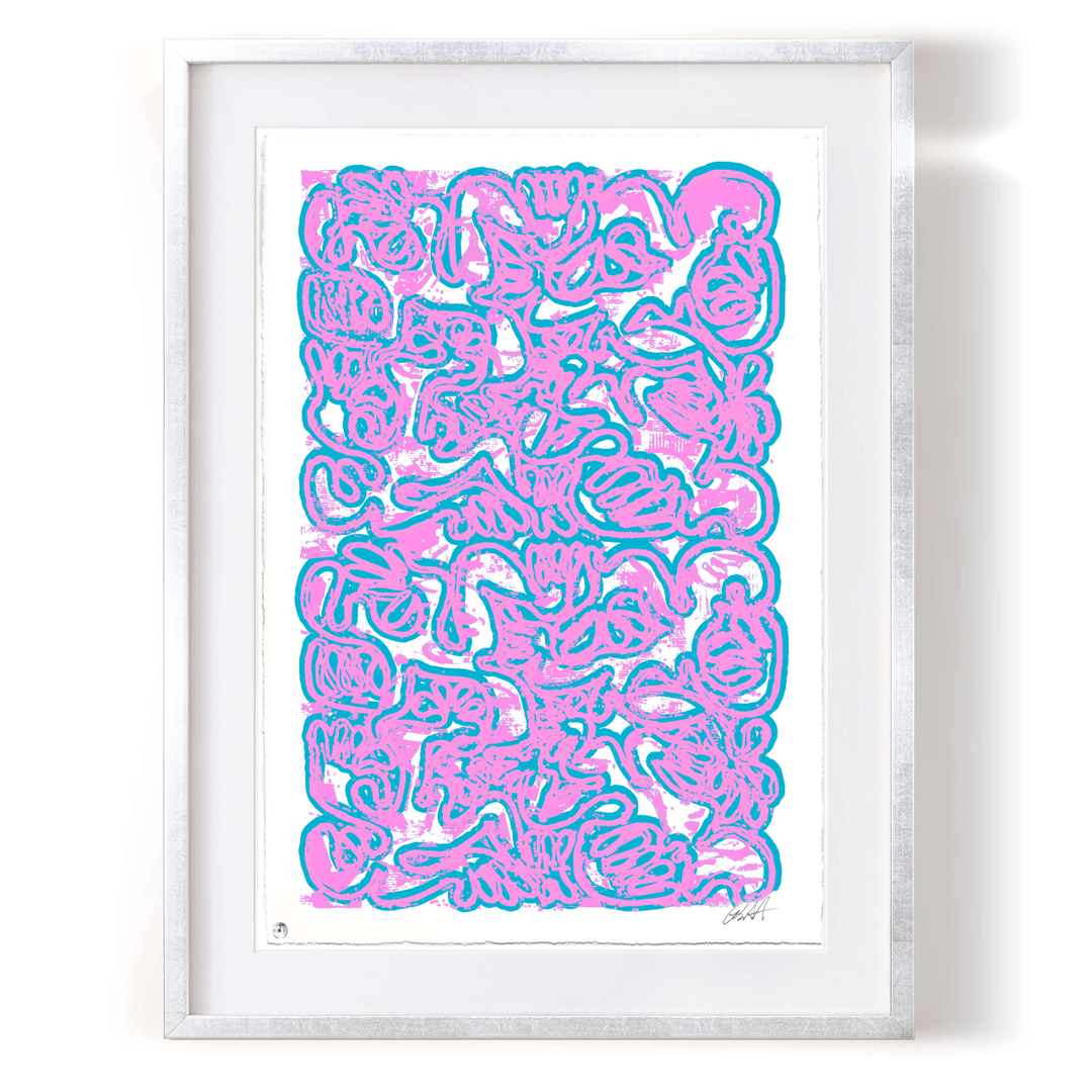 PAN AM 22x30 TIFFANY BLUE/PINK