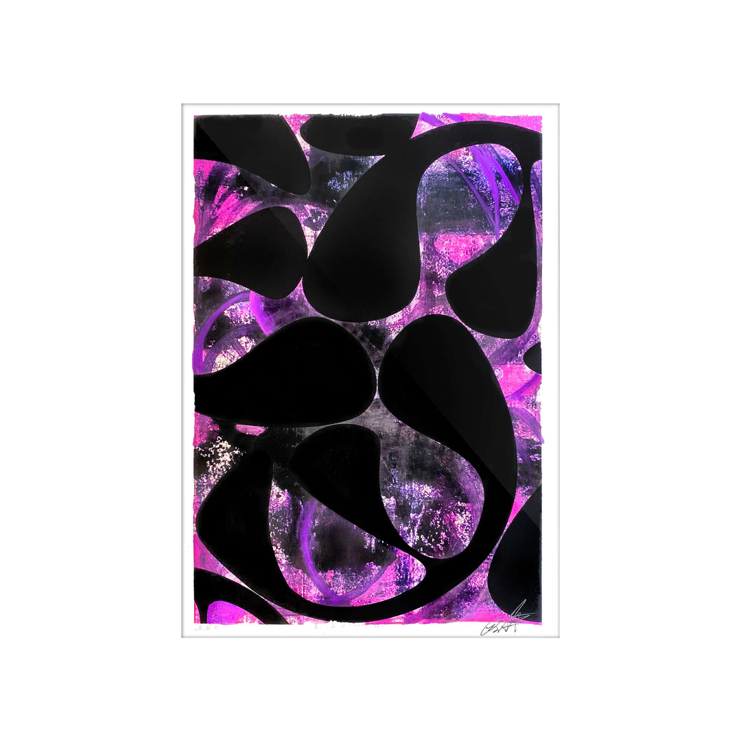 August 11, 2020 Spring, by Robert Santore ©2020. Framed, hand painted artist proof monoprint, watercolor and gouache on the finest archival hot press cotton rag paper with hand torn edges. Available as a limited edition giclée.