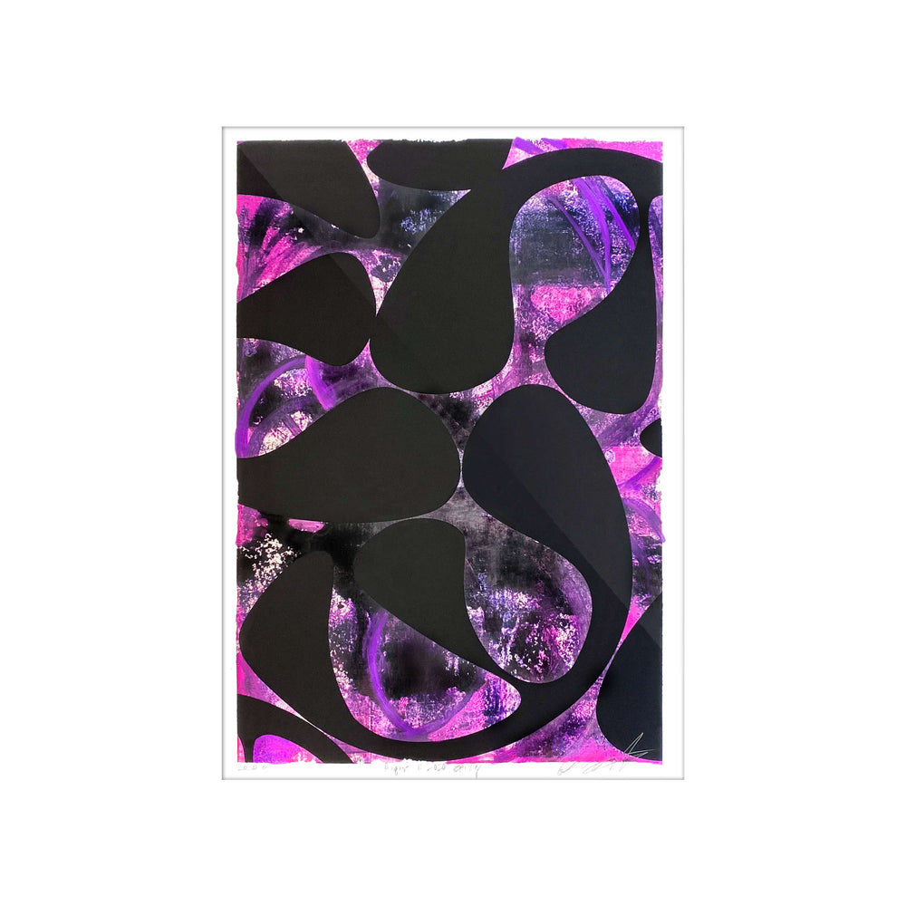 August 11, 2020 Spring, by Robert Santore ©2020. Framed, hand painted artist proof monoprint, watercolor and gouache on the finest archival hot press cotton rag paper with hand torn edges. Available as a limited edition giclée.