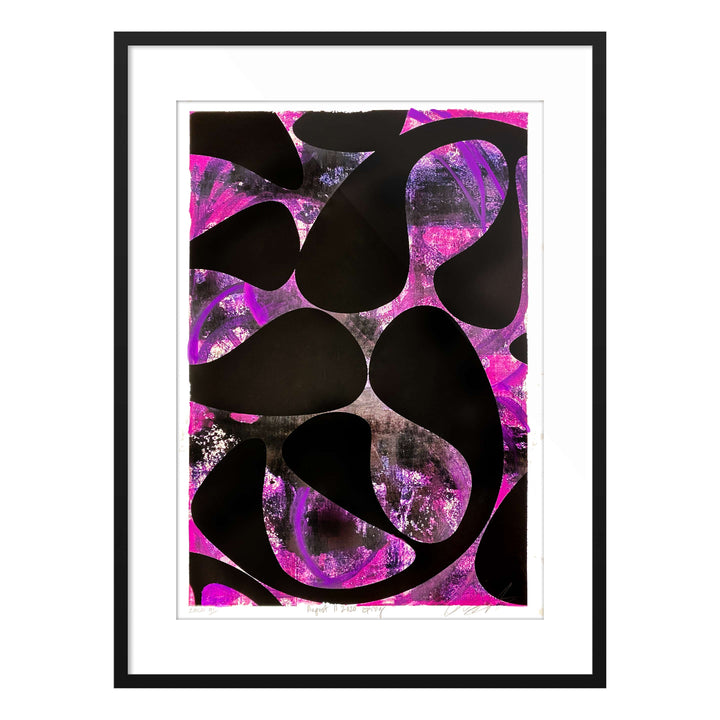 August 11, 2020 Spring, by Robert Santore ©2020. Framed & unframed, hand painted artist proof monoprint, watercolor and gouache on the finest archival hot press cotton rag paper with hand torn edges. Available as a limited edition giclée