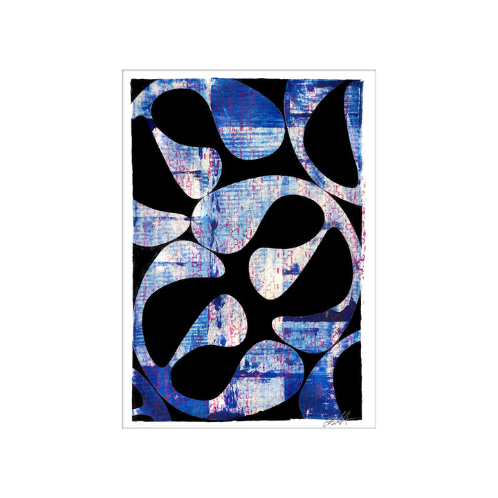 French Laundry No. 1, by Robert Santore ©2020. Framed, hand painted artist proof monoprint, watercolor and gouache on the finest archival hot press cotton rag paper with hand torn edges. Available as a limited edition giclée