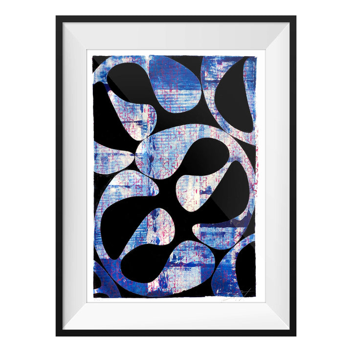 French Laundry No. 1, by Robert Santore ©2020. Framed, hand painted artist proof monoprint, watercolor and gouache on the finest archival hot press cotton rag paper with hand torn edges. Available as a limited edition giclée