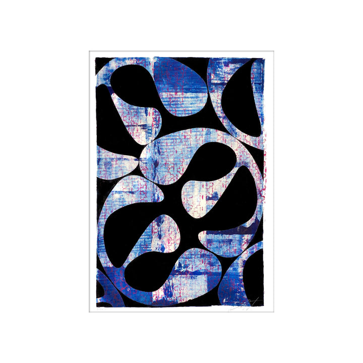 French Laundry No. 1, by Robert Santore ©2020. Framed, hand painted artist proof monoprint, watercolor and gouache on the finest archival hot press cotton rag paper with hand torn edges. Available as a limited edition giclée