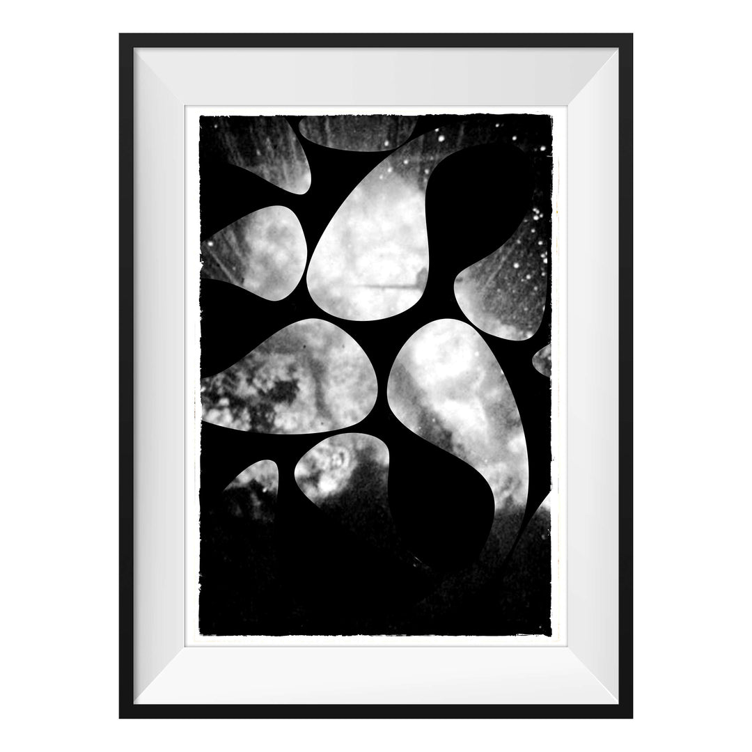 What Tommy Saw, by Robert Santore ©2020. Framed, hand painted artist proof monoprint, watercolor and gouache on the finest archival hot press cotton rag paper with hand torn edges. Available as a limited edition giclée.